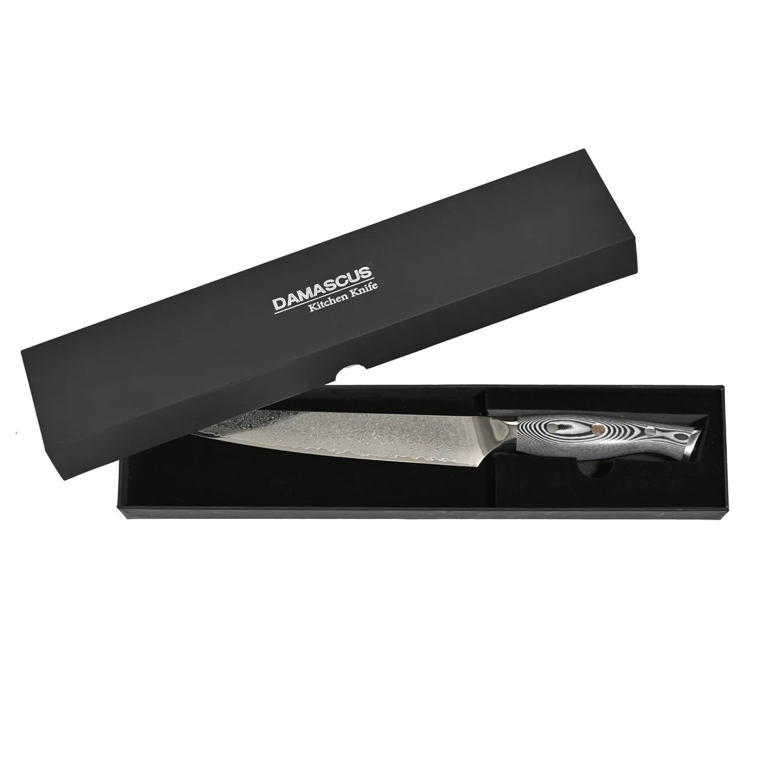 Professional Damascus Slicer/Carving Knife <br>67 Layers Japanese Stainless Steel <br>8 Inch - Image 3