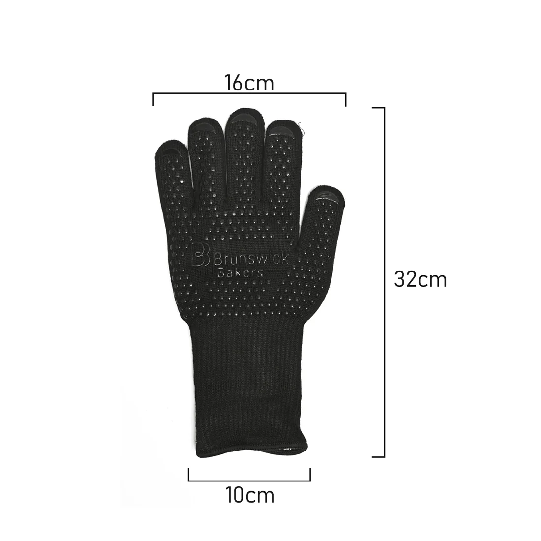 Professional Heat Resistant Baking/BBQ/Oven Gloves <br>set of 2 <br>Large - Image 3