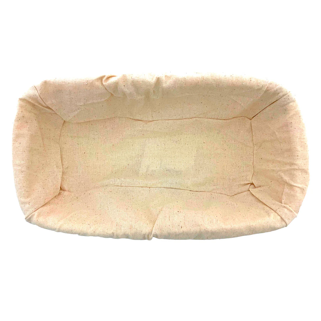 Rectangular Banneton with Lining <br>Natural Ratten <br>Dimensions - 26cm - Image 3