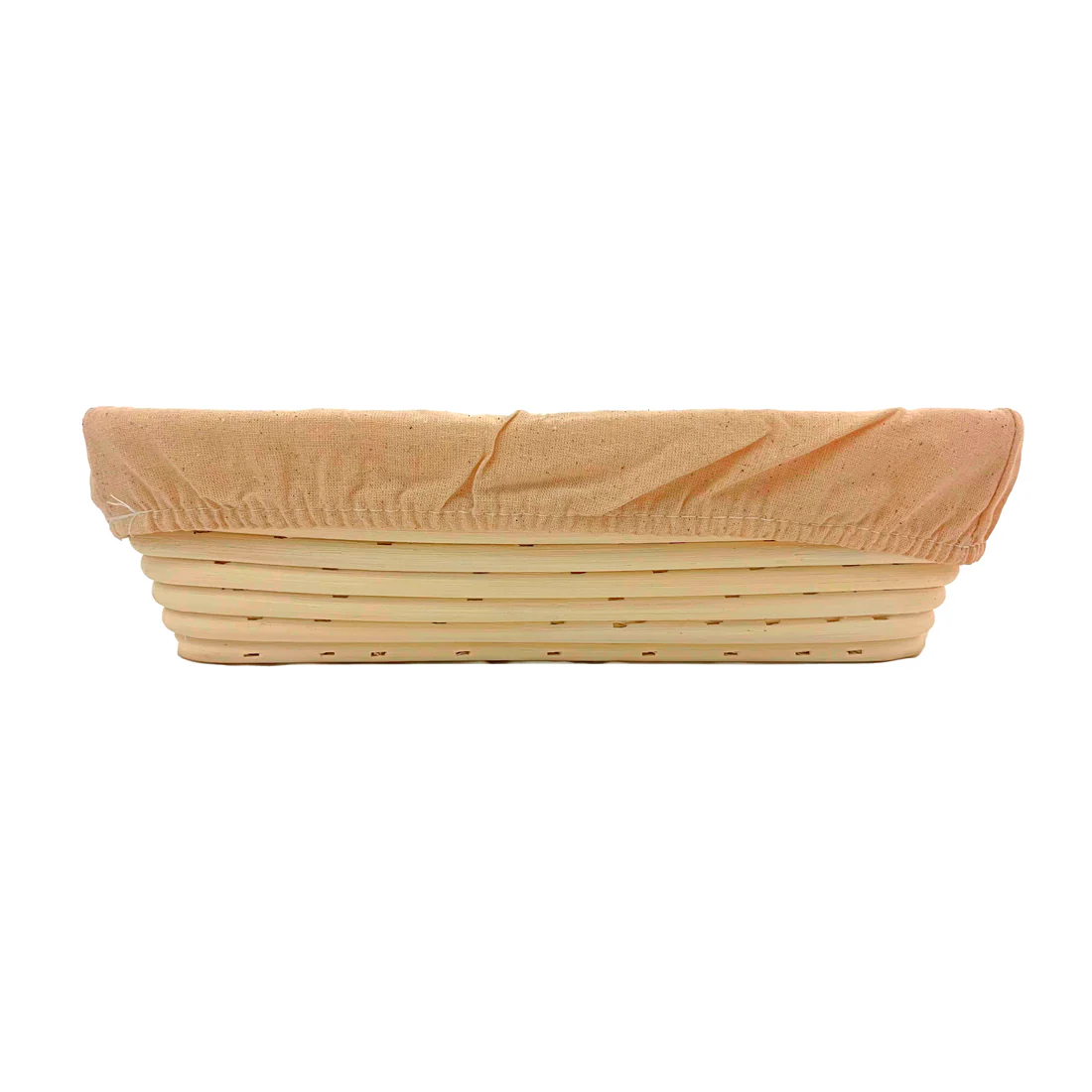 Rectangular Banneton with Lining <br>Natural Ratten <br>Dimensions - 30cm - Image 2