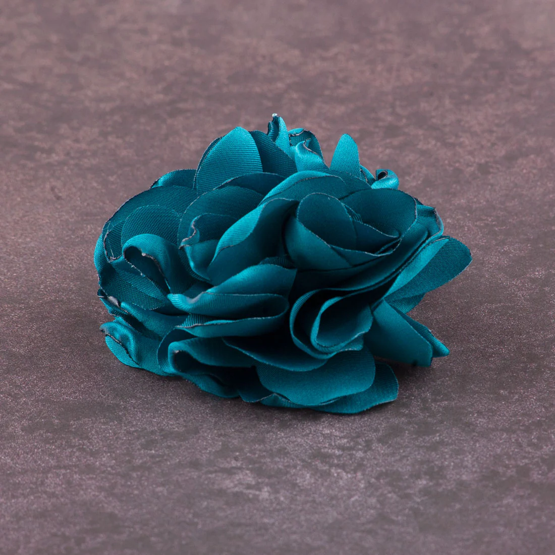 Ullu Rose Hair Elastic <br>Teal Green <br>Rose 8.5cm - Image 2