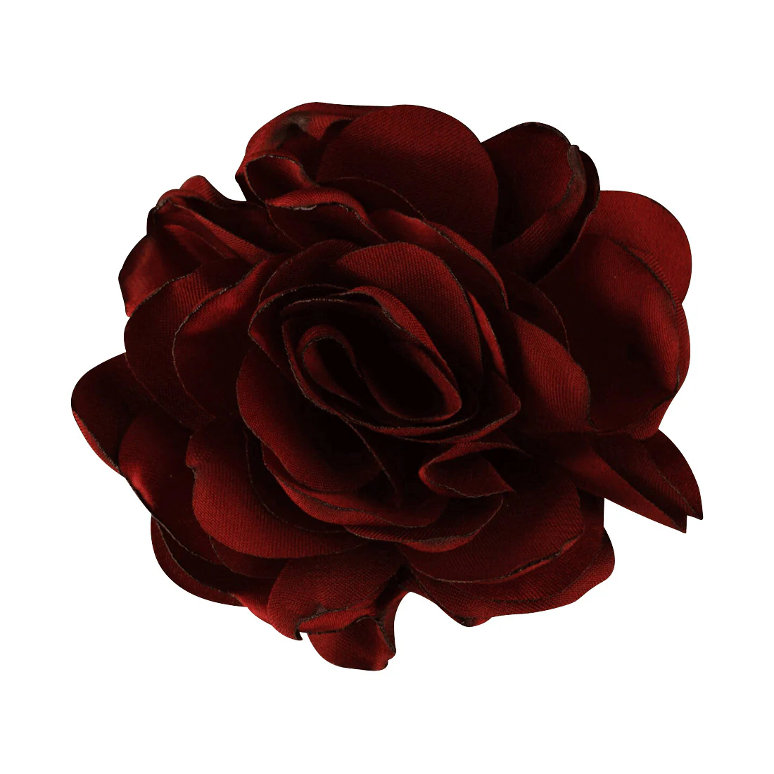 Ullu Rose Hair Elastic <br>Burgundy <br>Rose 8.5cm