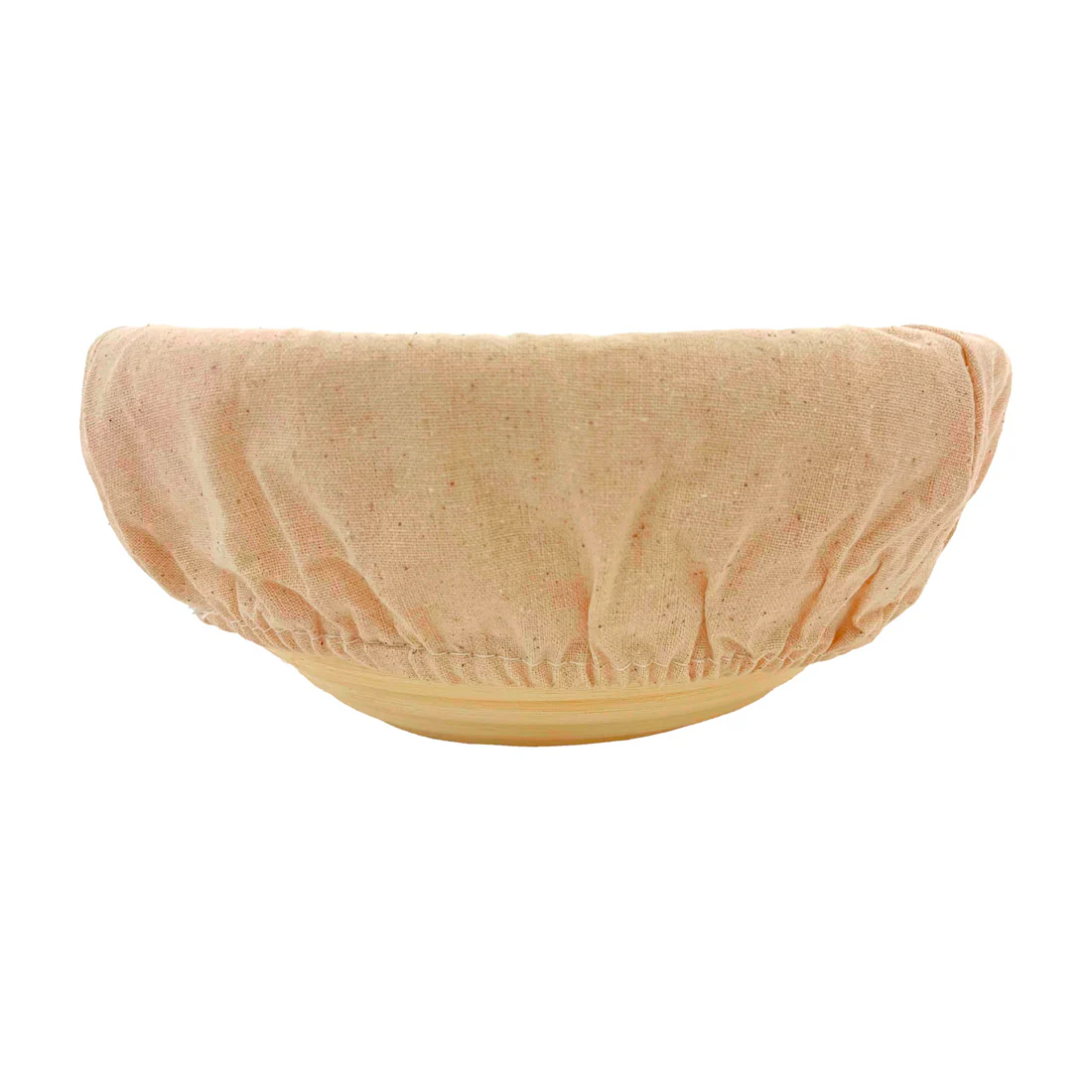 Round Banneton with Lining <br>Natural Ratten <br>Dimensions - 20cm - Image 2