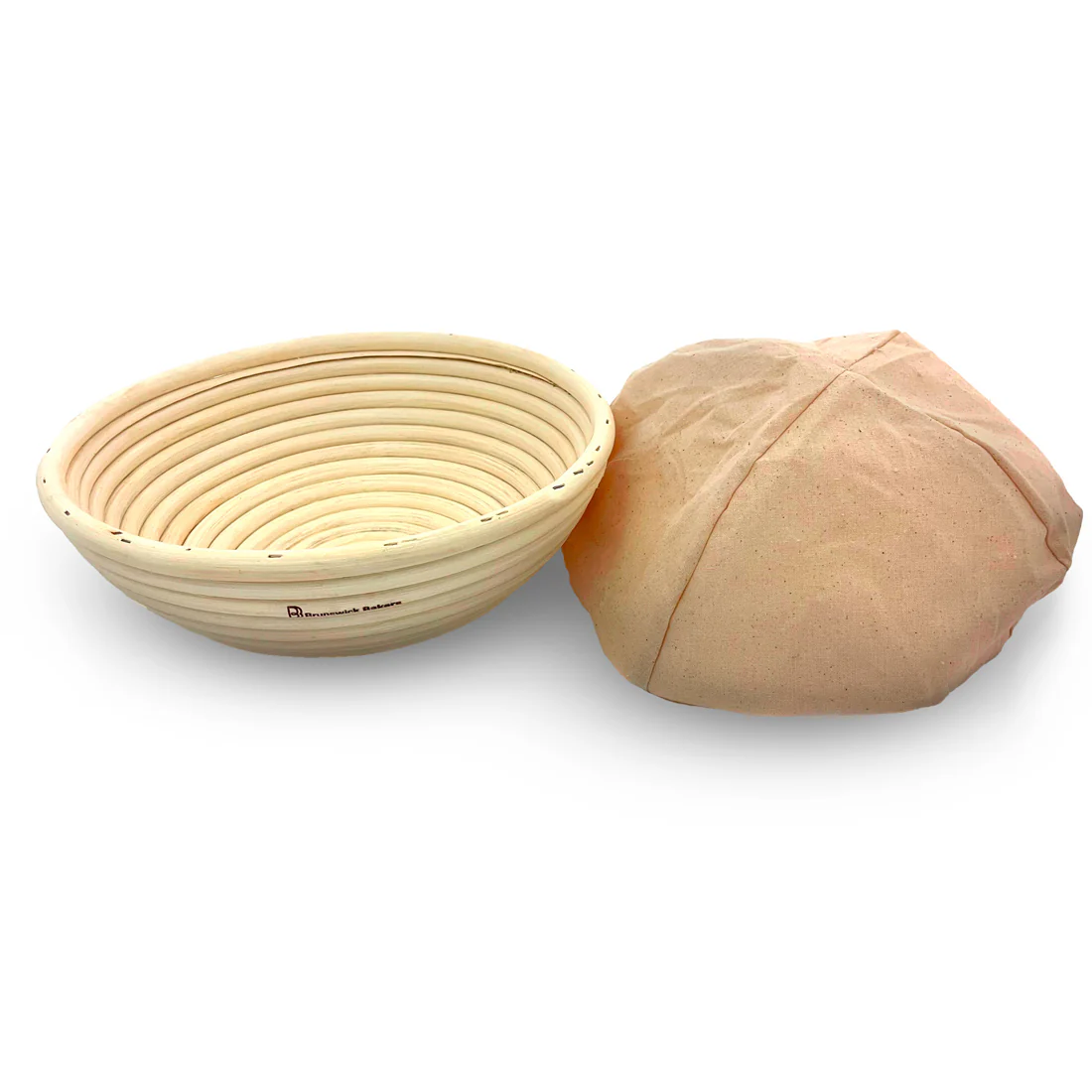 Round Banneton with Lining <br>Natural Ratten <br>Dimensions - 25cm