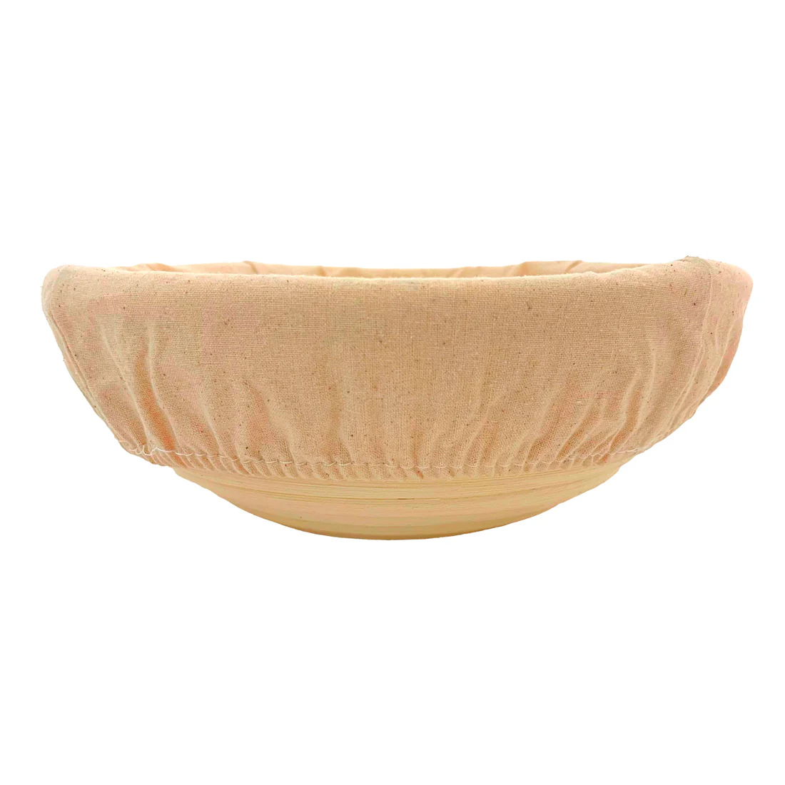 Round Banneton with Lining <br>Natural Ratten <br>Dimensions - 25cm - Image 2