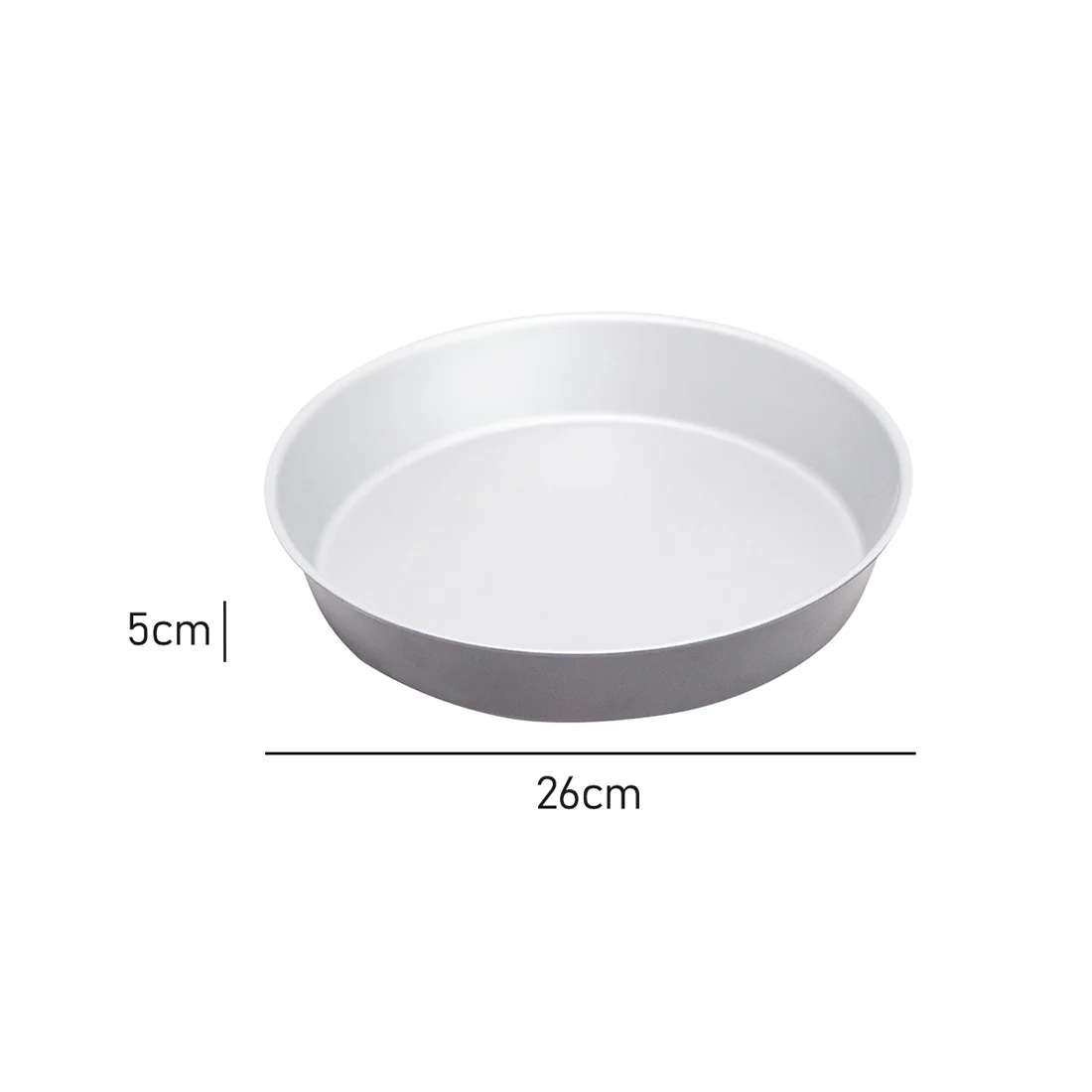 Round Pan <br>Premium Non Stick <br>Dimensions 26 x 26 x 5cm - Image 2