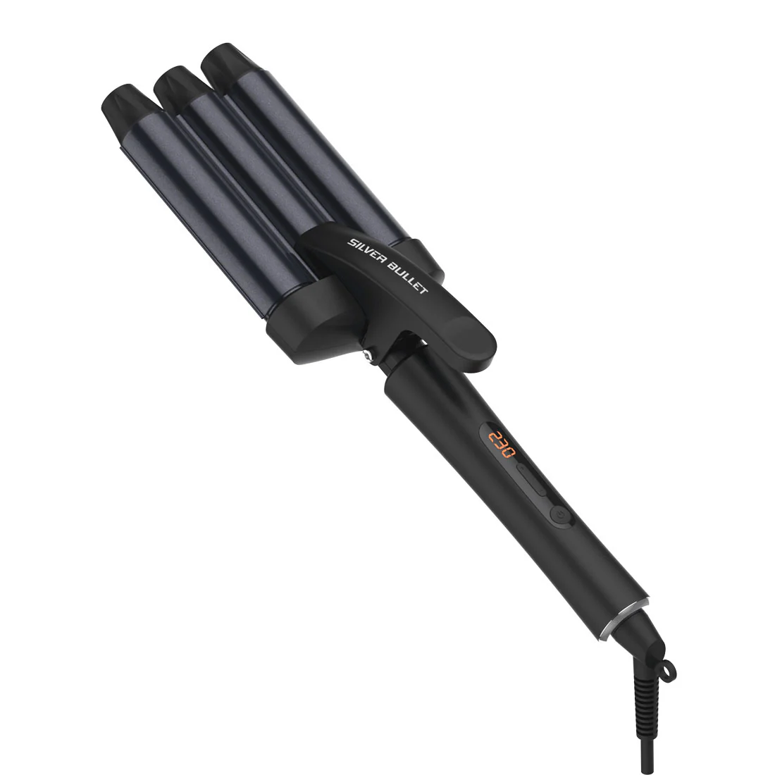 Silver Bullet Wondercurl Triple Barrel Curling Iron <br>3 x 28mm <br>Extra Long Swivel Cord