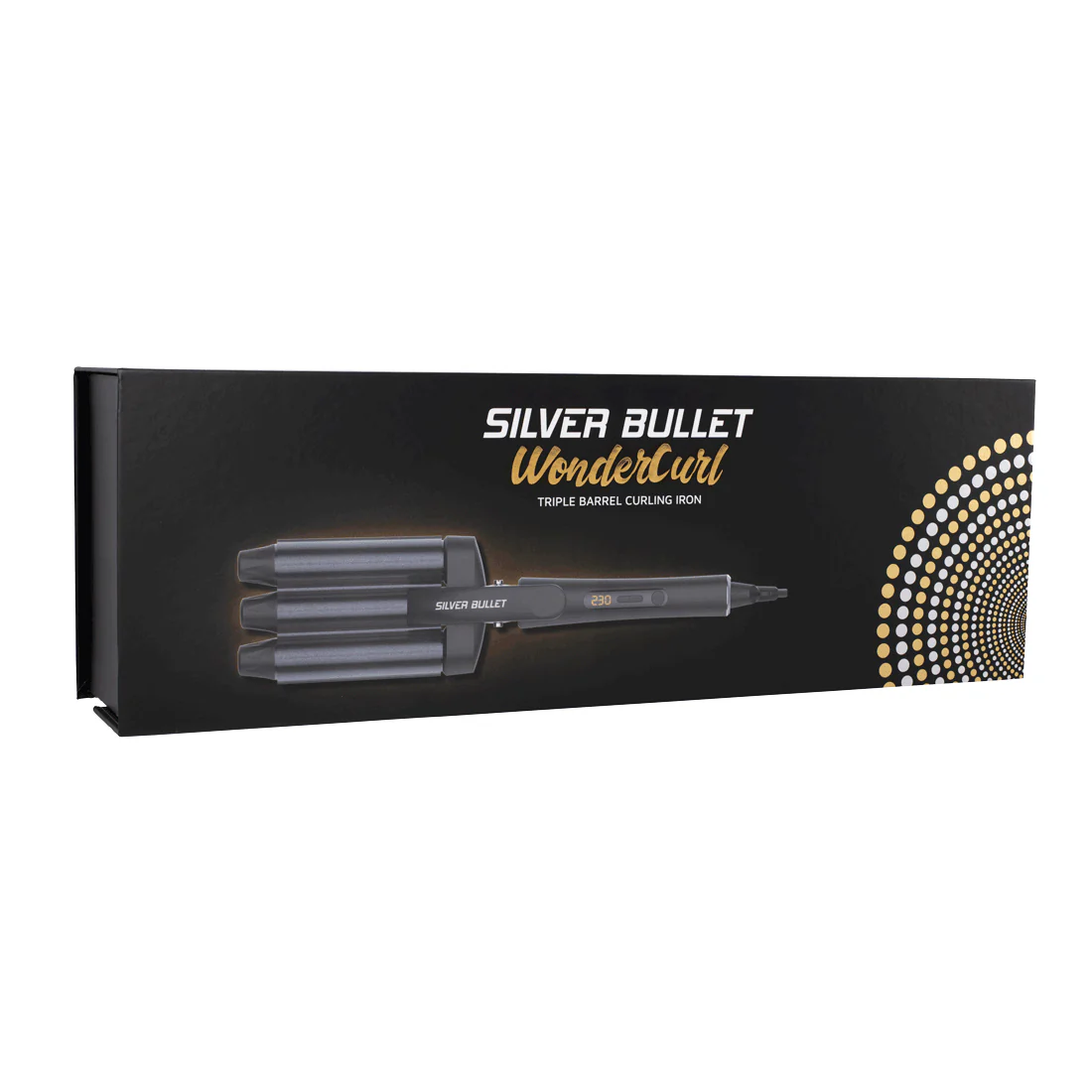 Silver Bullet Wondercurl Triple Barrel Curling Iron <br>3 x 28mm <br>Extra Long Swivel Cord - Image 4