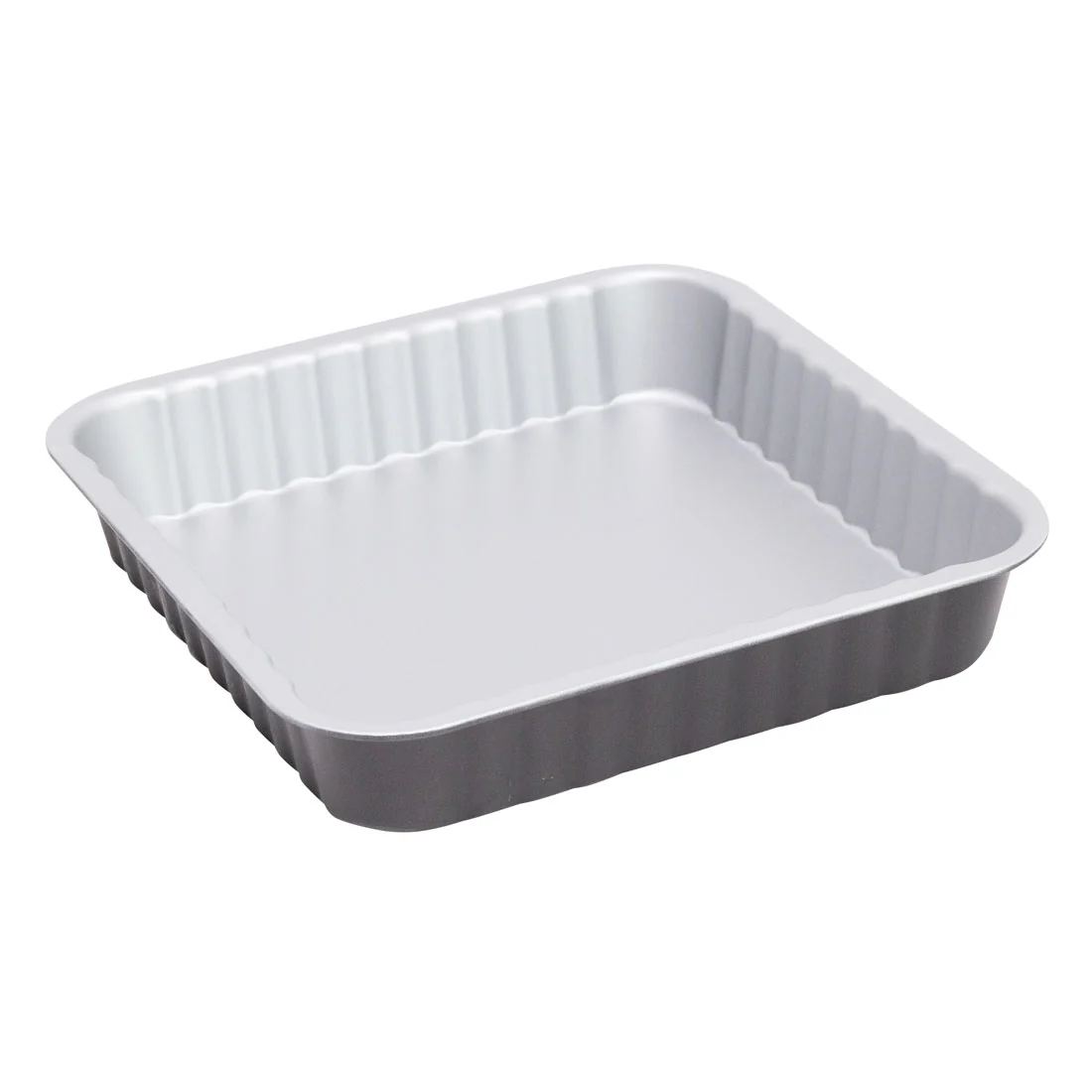 Square Tart <br>Premium Non Stick <br>Dimensions - 25 x 25 x 4.5cm