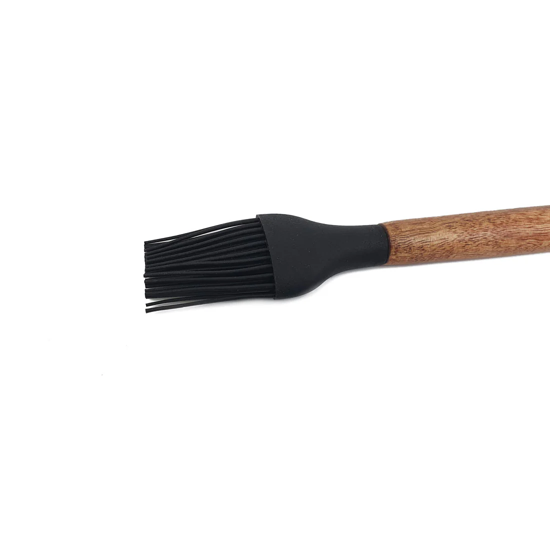 St. Clare 11 pce Utensil Set <br>Black Silicone with Acacia <br>Handle Italian Design - Image 15