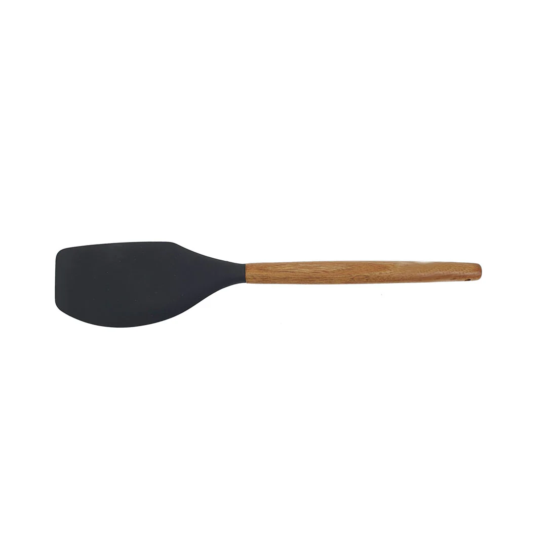 St. Clare 11 pce Utensil Set <br>Black Silicone with Acacia <br>Handle Italian Design - Image 24