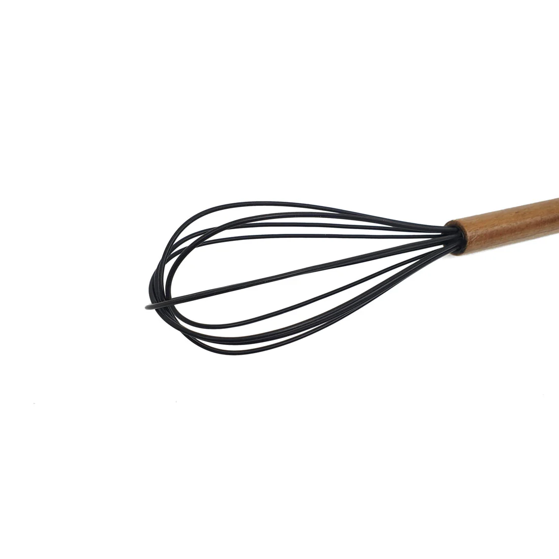 St. Clare 11 pce Utensil Set <br>Black Silicone with Acacia <br>Handle Italian Design - Image 28