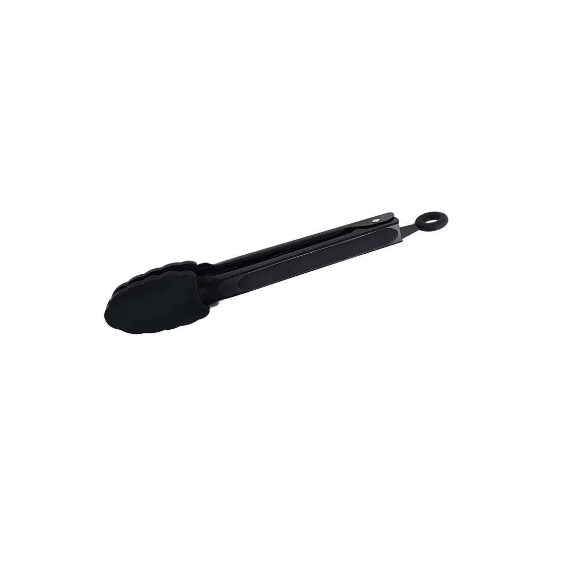 St. Clare 11 pce Utensil Set <br>Black Silicone with Acacia <br>Handle Italian Design - Image 9
