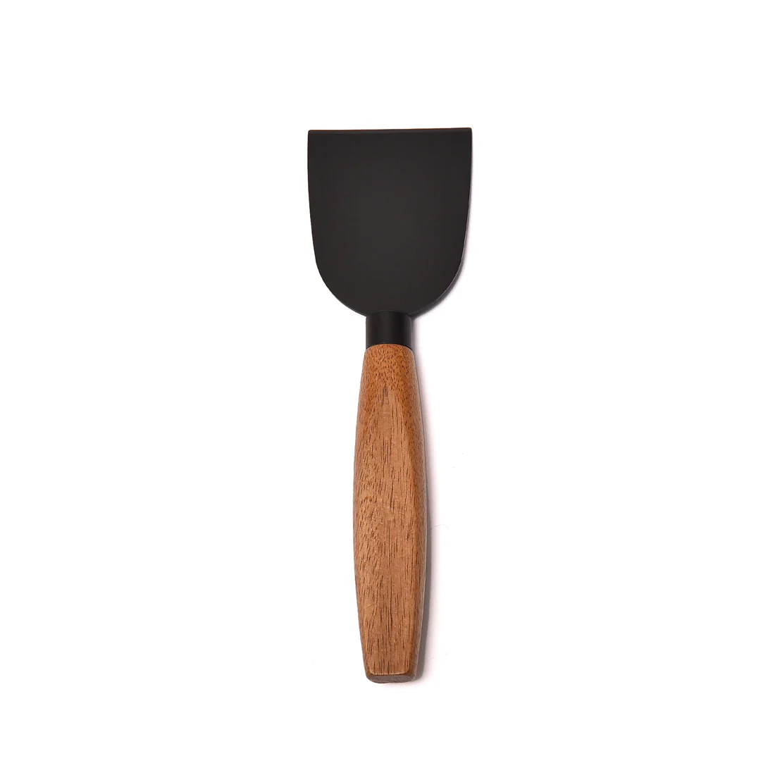 St Clare 3 Piece Cheese Knife Set <br>1 x Cleaver, 1 x Soft Cheese Knife & 1 x Chisel <br>Acacia & Black Stainless Steel - Image 3