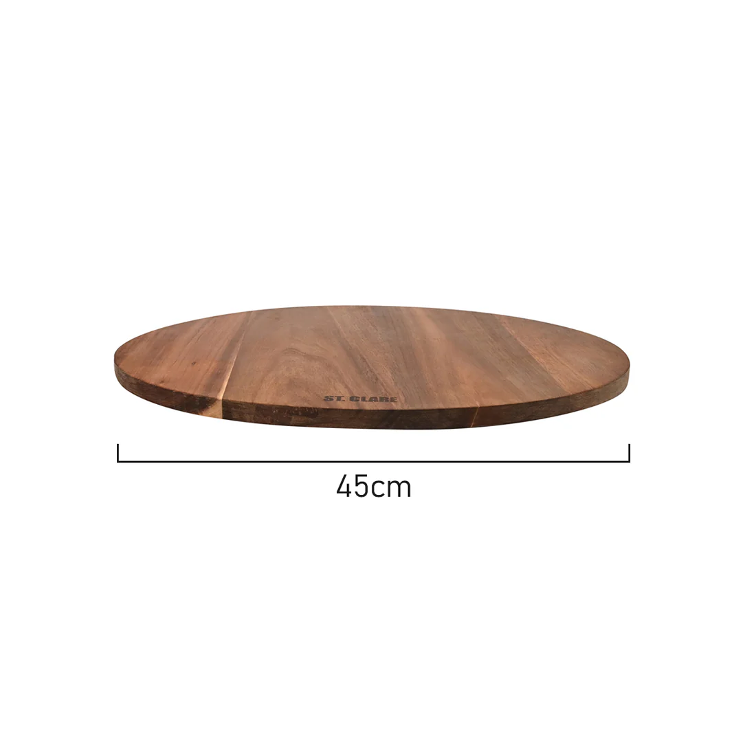 St Clare Lazy Susan <br>Acacia Wood <br>Ø 45cm - Image 4