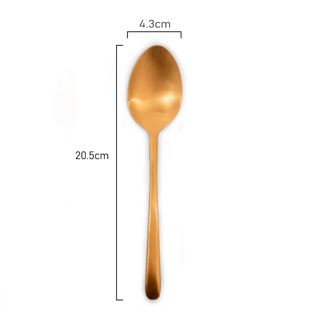 St Clare Nordic 16 Pce Cutlery Set <br>Rose Gold Satin Matte Finish <br>Quality Stainless Steel - Image 7