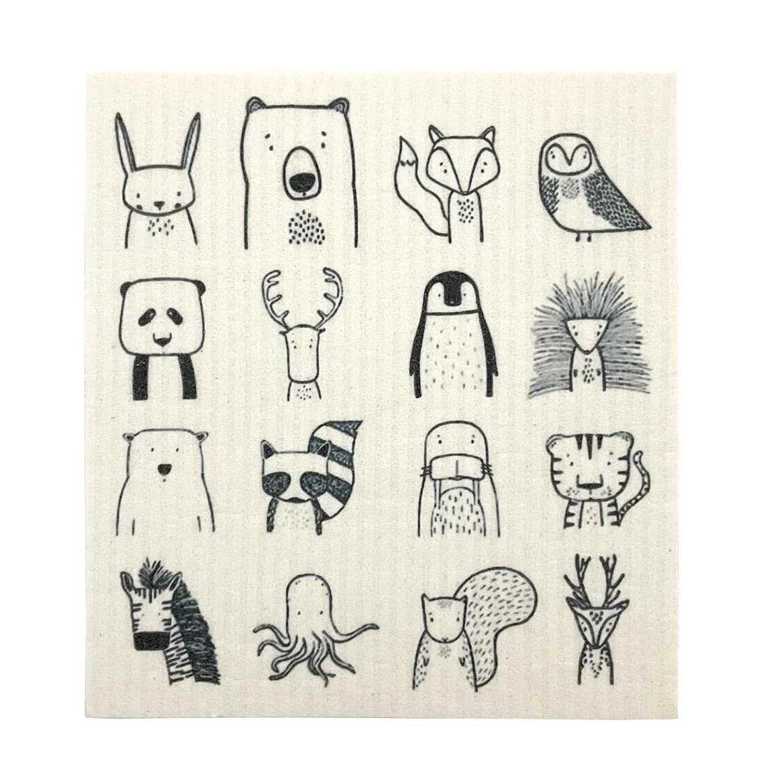 Swedish Dish Cloth - Set of 3 <br>100% Biodegradable <br>Elements - Image 4