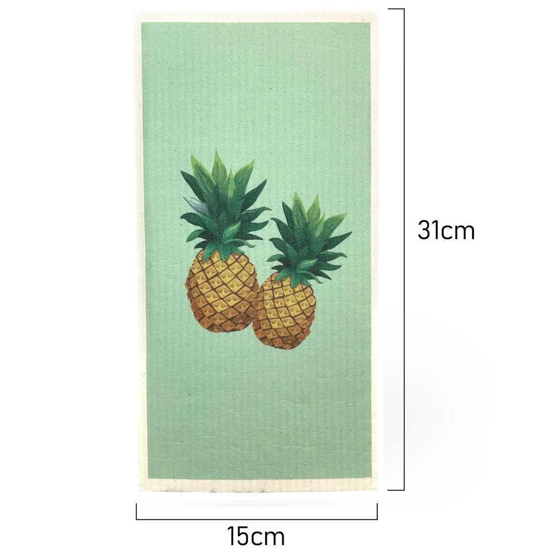 Swedish Dish Cloth - Set of 4 Extra Large <br>100% Biodegradable <br>Fruity Tootie - Image 7