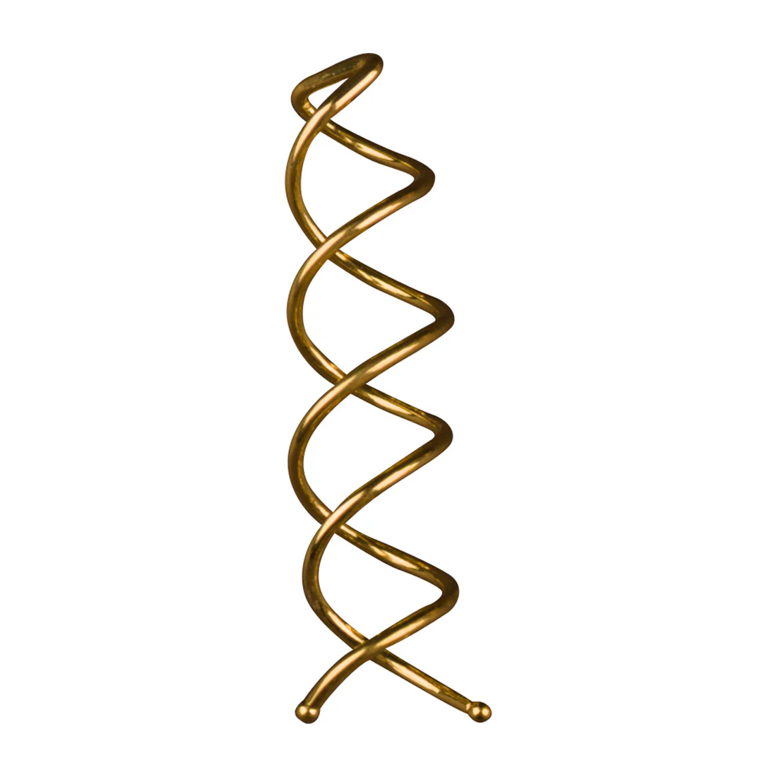 Ullu Twist Pins with Rounded Tips <br>Gold <br>Set of 8