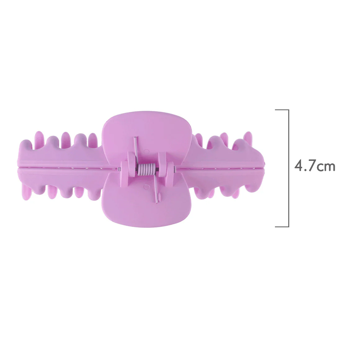Ullu Amanda Hair Claw <br>Size: 11 x 4.7 x 4cm <br>Matte Mauve - Image 4
