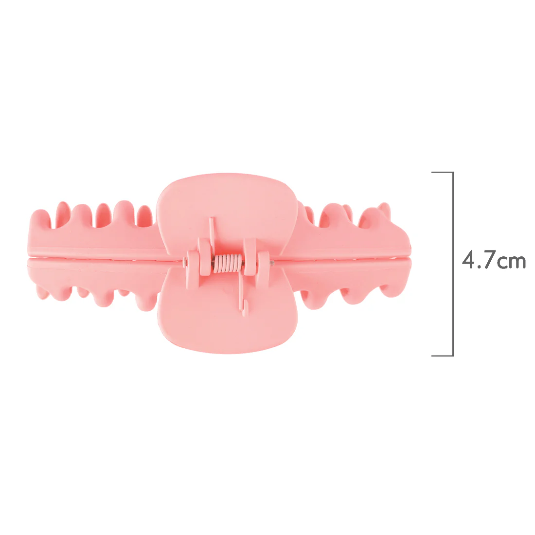 Ullu Amanda Hair Claw <br>Size: 11 x 4.7 x 4cm <br>Matte Pink - Image 4