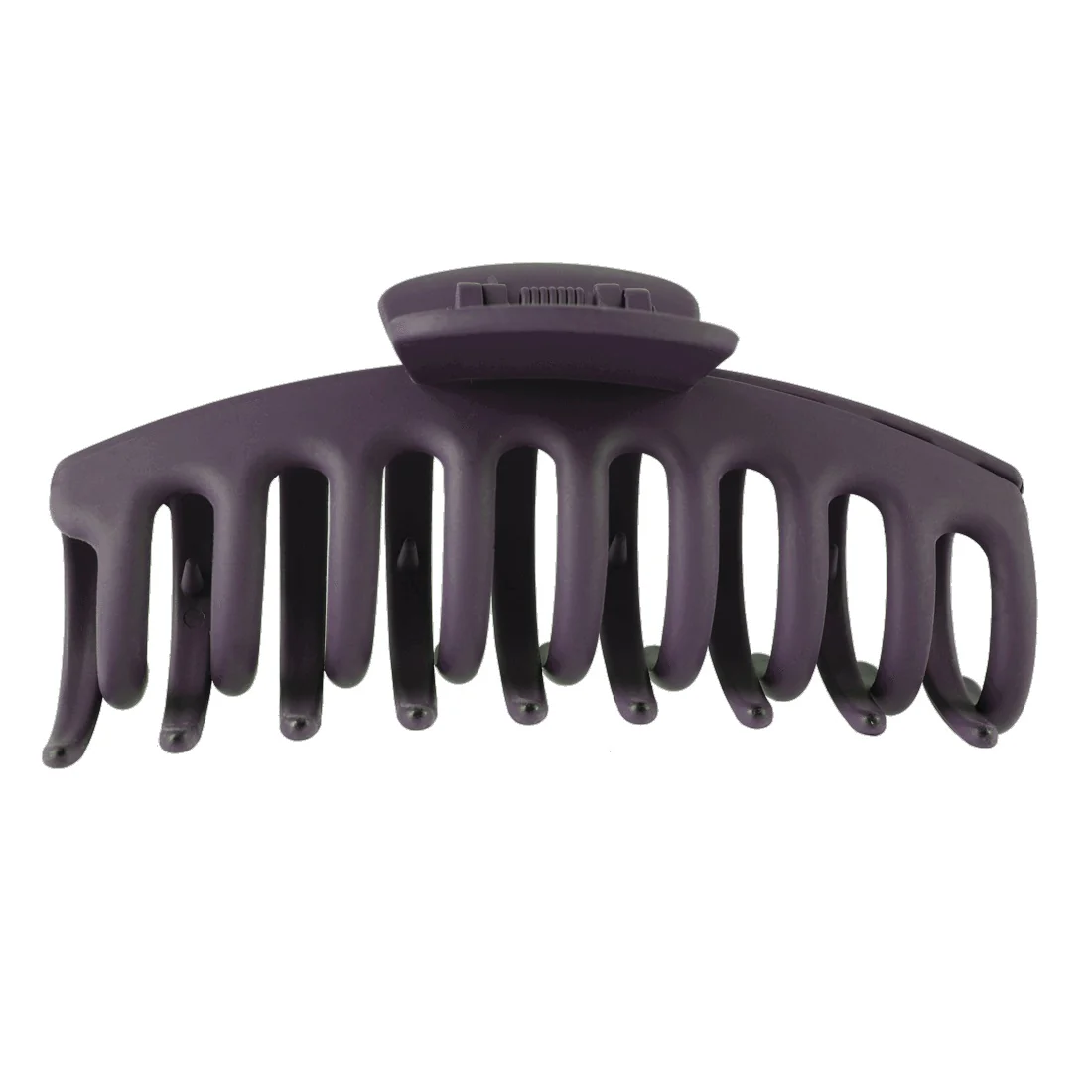 Ullu Amanda Hair Claw <br>Size: 11 x 4.7 x 4cm <br>Matte Purple