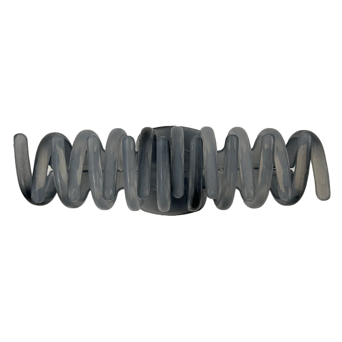 Ullu Amanda Hair Claw <br>Size: 11 x 4.7 x 4cm <br>Transparent Shades Of Blue - Image 3