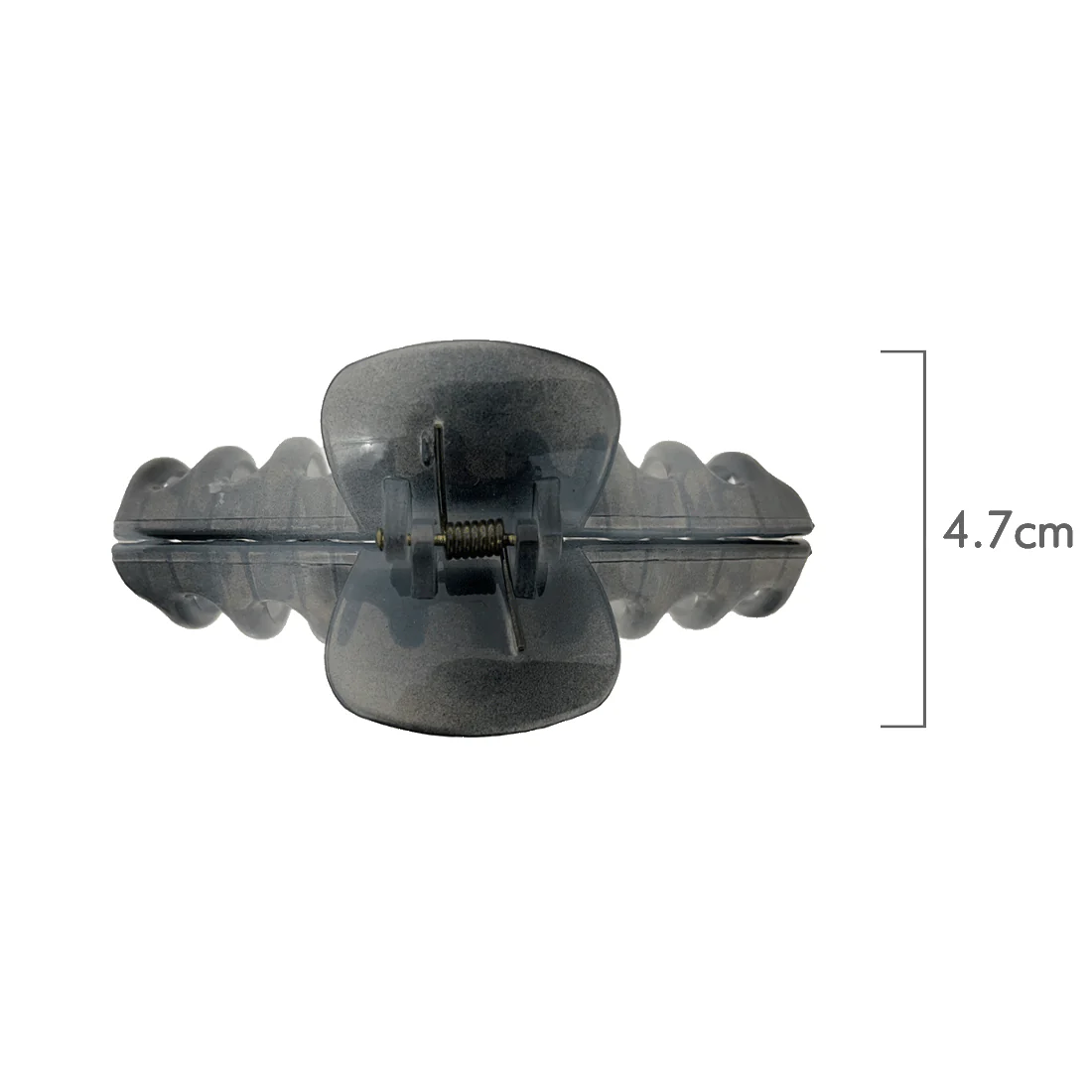 Ullu Amanda Hair Claw <br>Size: 11 x 4.7 x 4cm <br>Transparent Shades Of Blue - Image 5