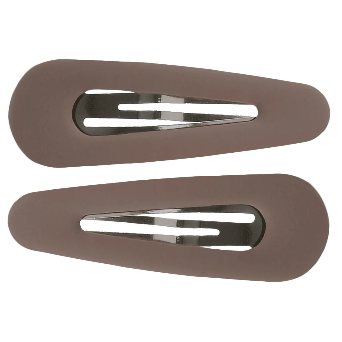 Ullu Avery Hair Clip <br>Matte Coffee <br>5.4 x 1.8cm