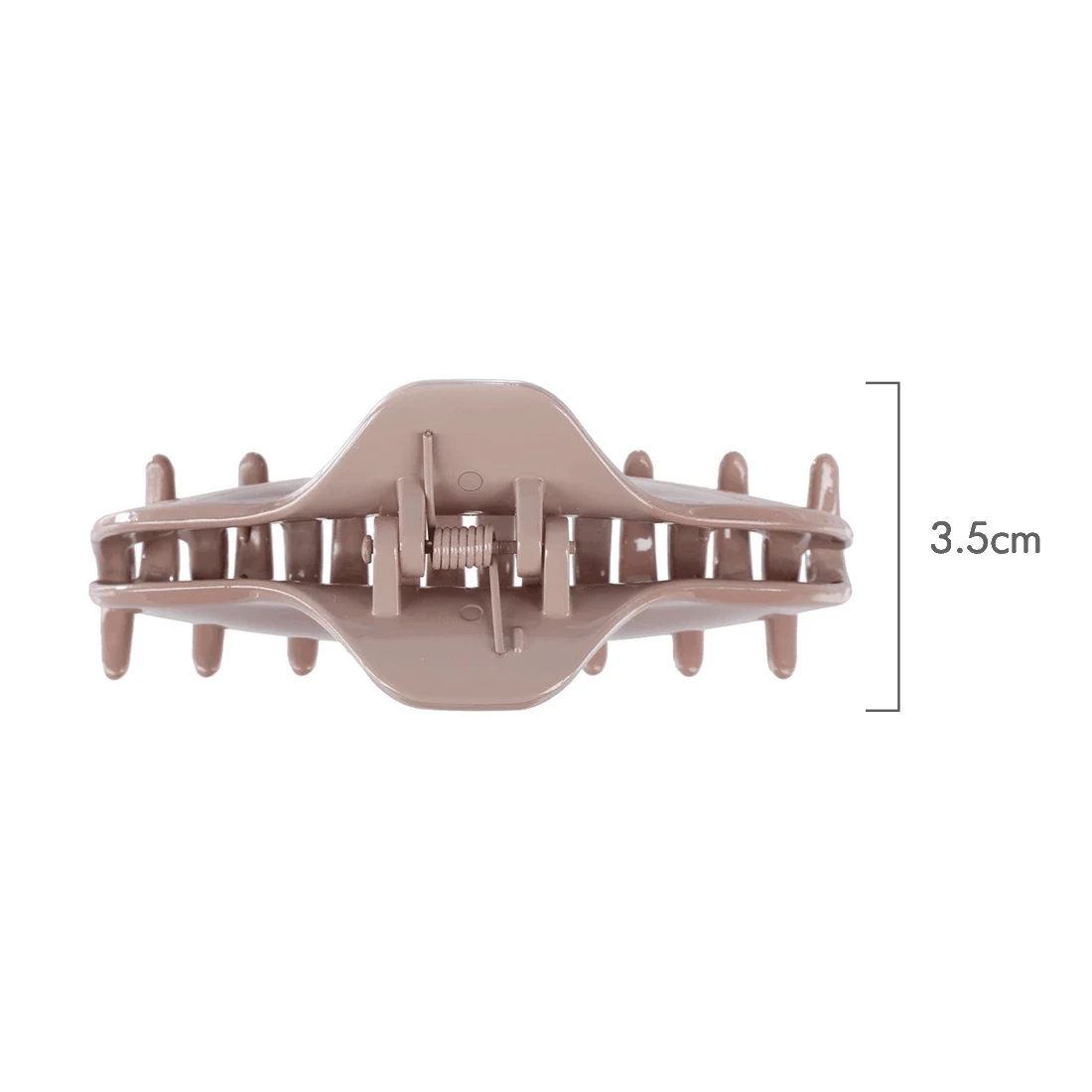 Ullu Bernise Hair Claw <br>Size: 9cm x 3.5cm <br>Taupe - Image 3
