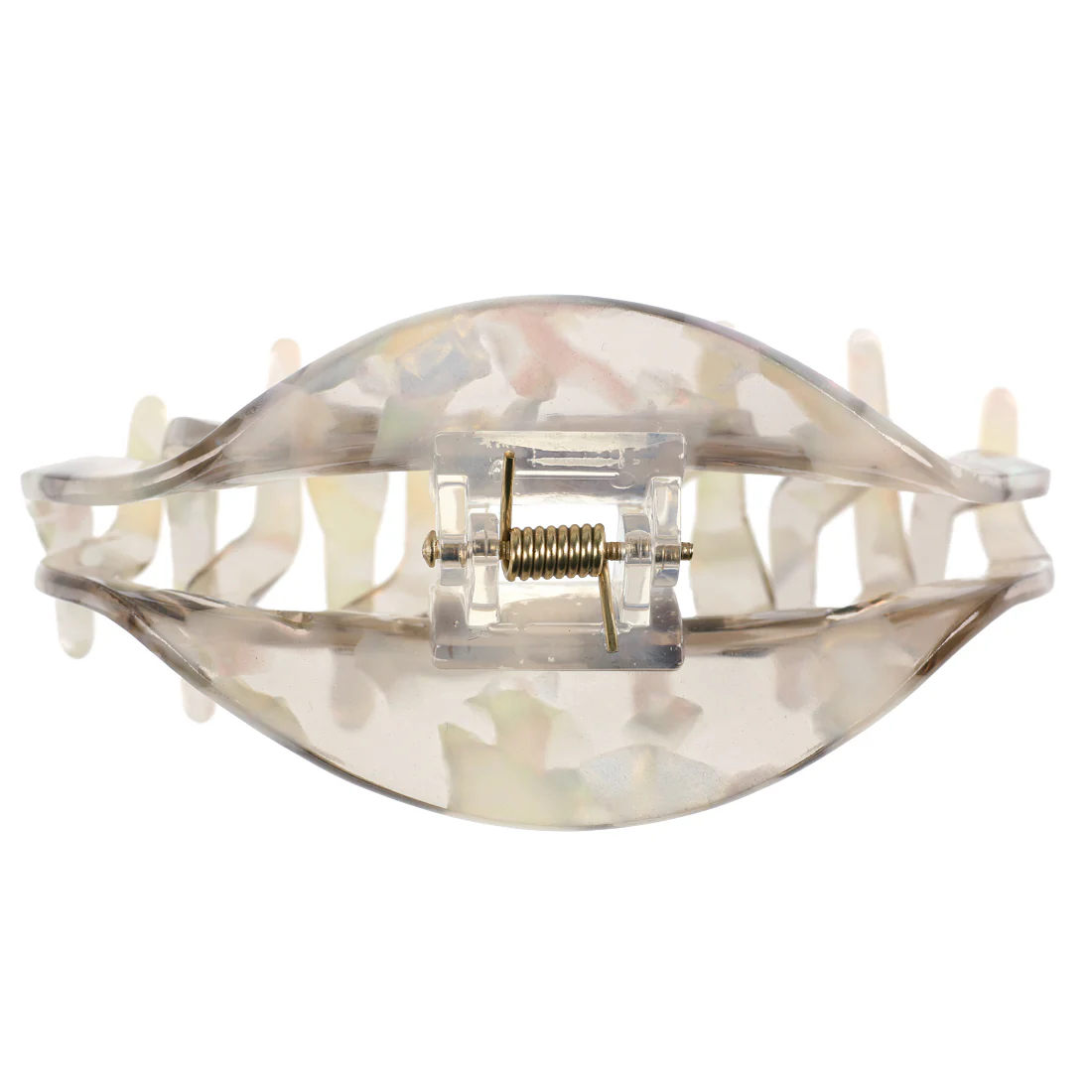 Ullu Camila Hair Claw <br>Size: 8.7 x 3.5 x 4cm <br>Pearlised - Image 2