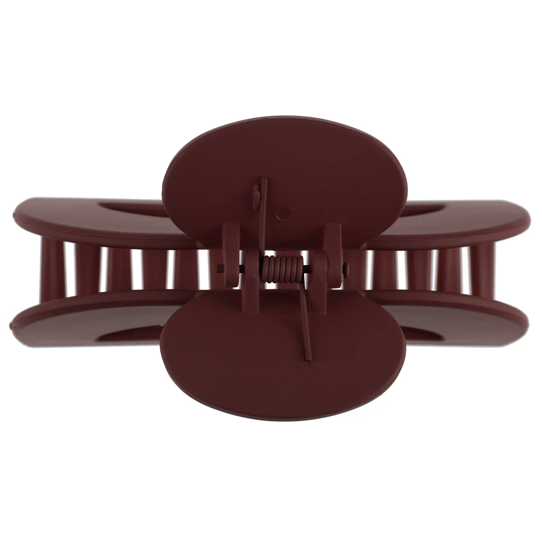 Ullu Daisy Hair Claw <br>Size: 10.3 x 5.2 x 4.5cm <br>Matte Crimson - Image 2