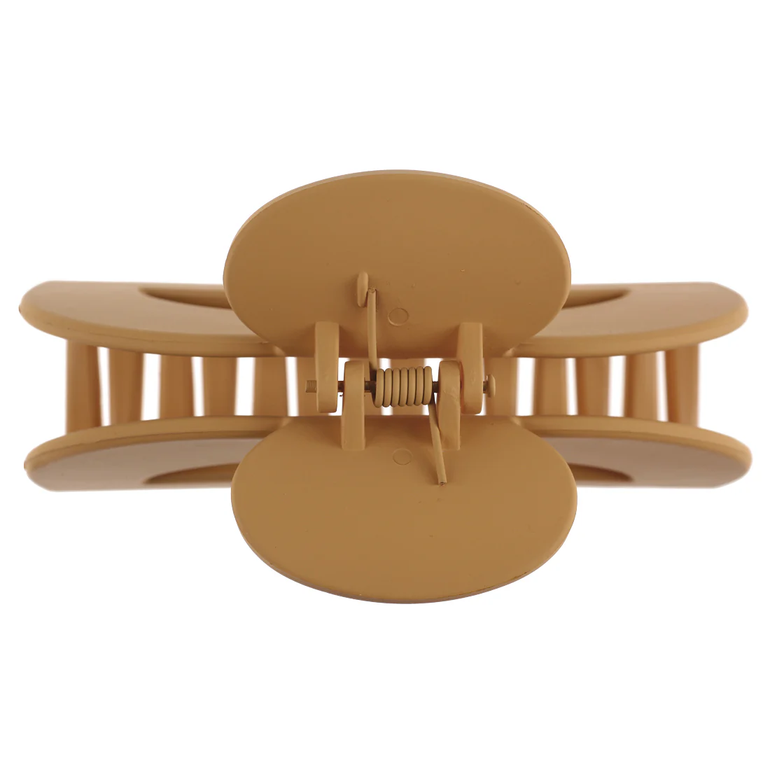 Ullu Daisy Hair Claw <br>Size: 10.3 x 5.2 x 4.5cm <br>Matte Mustard - Image 2