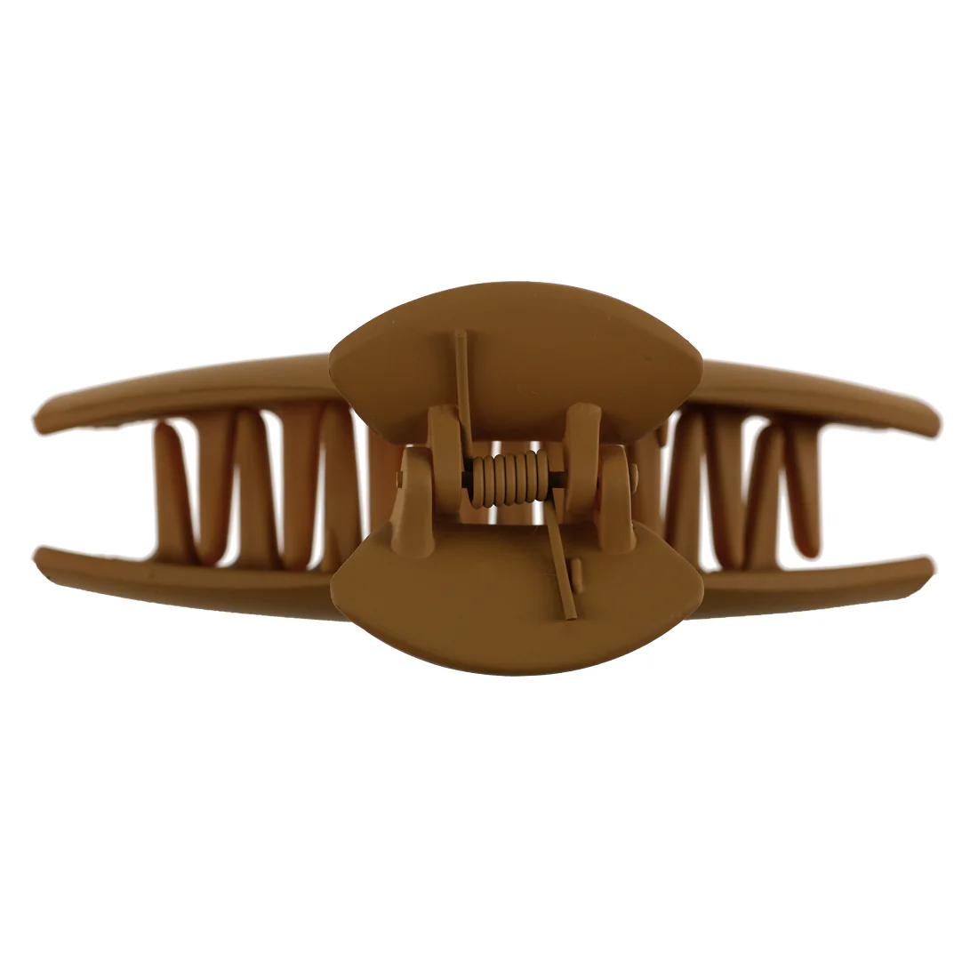 Ullu Eleanor Hair Claw <br>Size: 9.8 x 3.6 x 5cm <br>Matte Caramel - Image 2