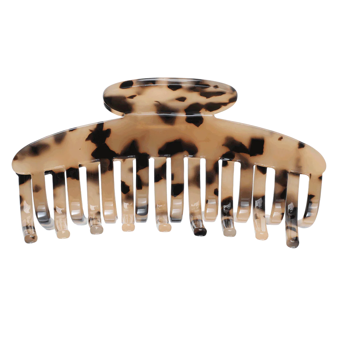 Ullu Elise Hair Claw <br>Size: 10cm x 5.5cm <br>Light Tortoise Shell
