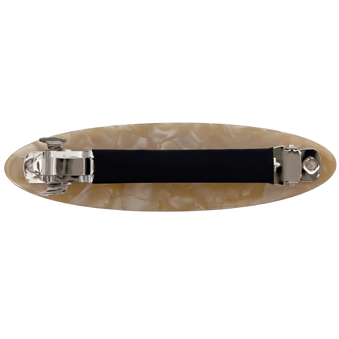 Ullu Eloise Hair Clip <br>Marbled Caramel <br>11.5 x 3.3cm - Image 3