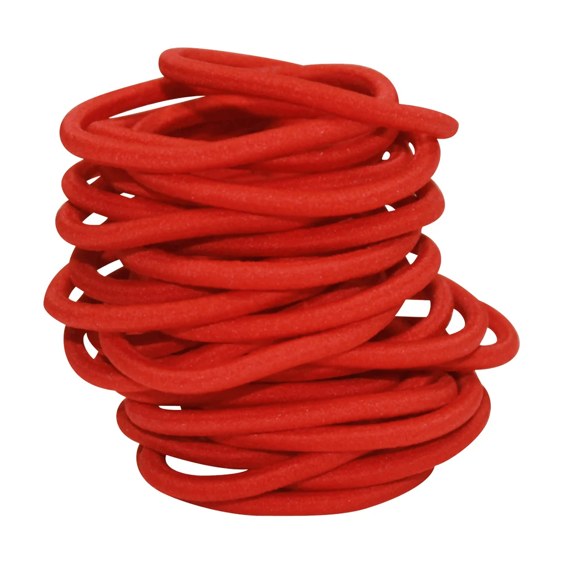 Ullu Hair Elastics <br>Red <br>Pack of 10