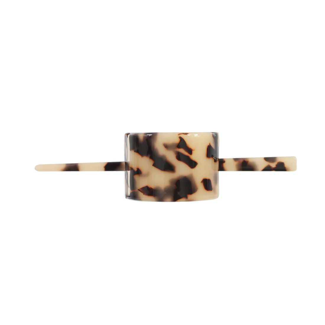Ullu Harper Hair Slide Barrette <br>Light Tortoise Shell <br>11.5cm x 2.9cm