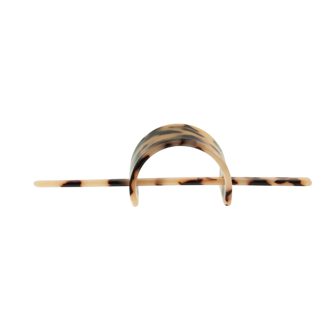 Ullu Harper Hair Slide Barrette <br>Light Tortoise Shell <br>11.5cm x 2.9cm - Image 4