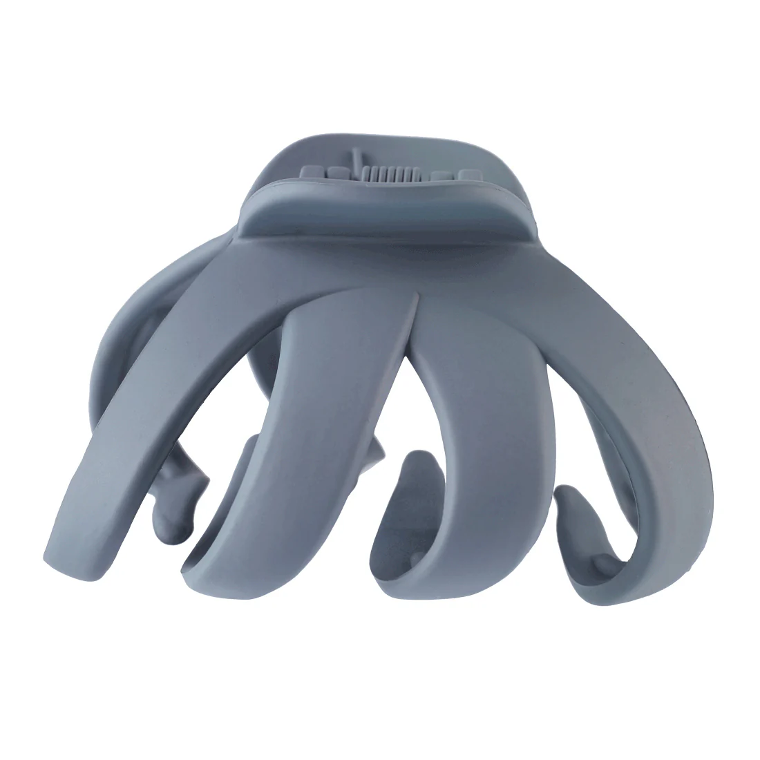 Ullu Marilyn Octopus Hair Claw <br>Size: 8cm x 5cm <br>Matte Blue Slate