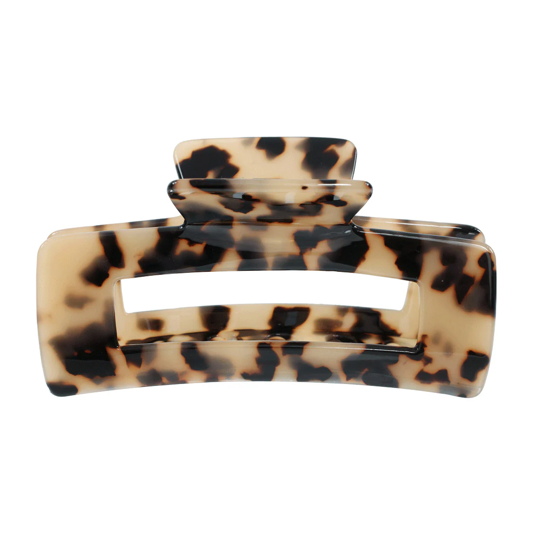 Ullu Melanie Hair Claw <br>Size: 10.5cm x 5cm <br>Light Tortoise Shell