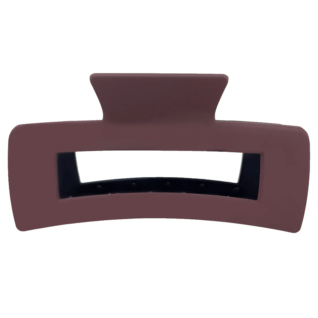 Ullu Melanie Hair Claw <br>Size: 10.5cm x 5cm <br>Two Tone Navy & Crimson