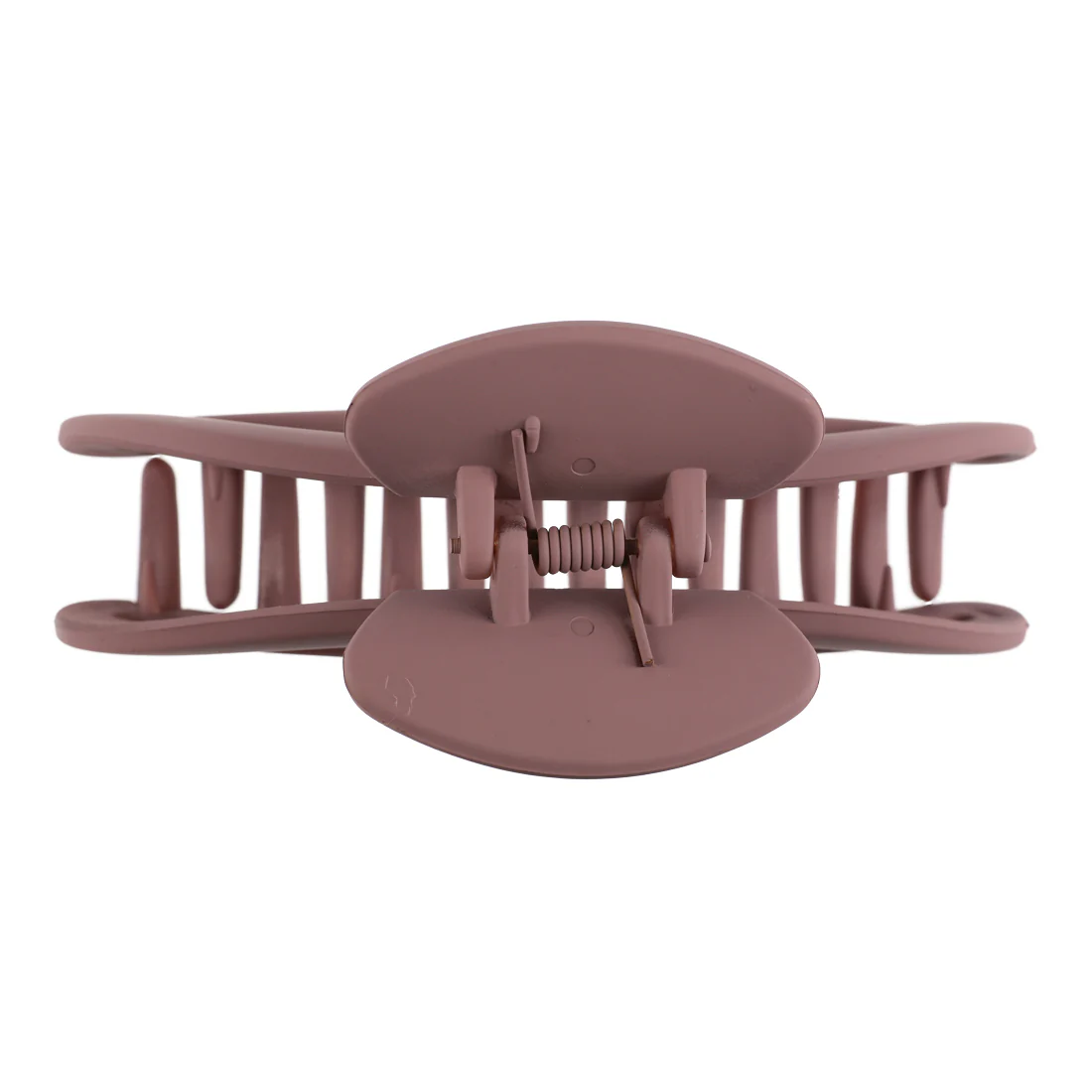 Ullu Romy Hair Claw <br>Size: 11.3 x 4.7 x 4.3cm <br>Matte Mauve - Image 2