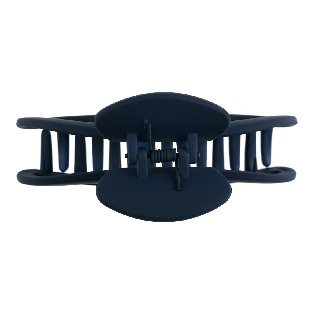 Ullu Romy Hair Claw <br>Size: 11.3 x 4.7 x 4.3cm <br>Matte Navy - Image 2