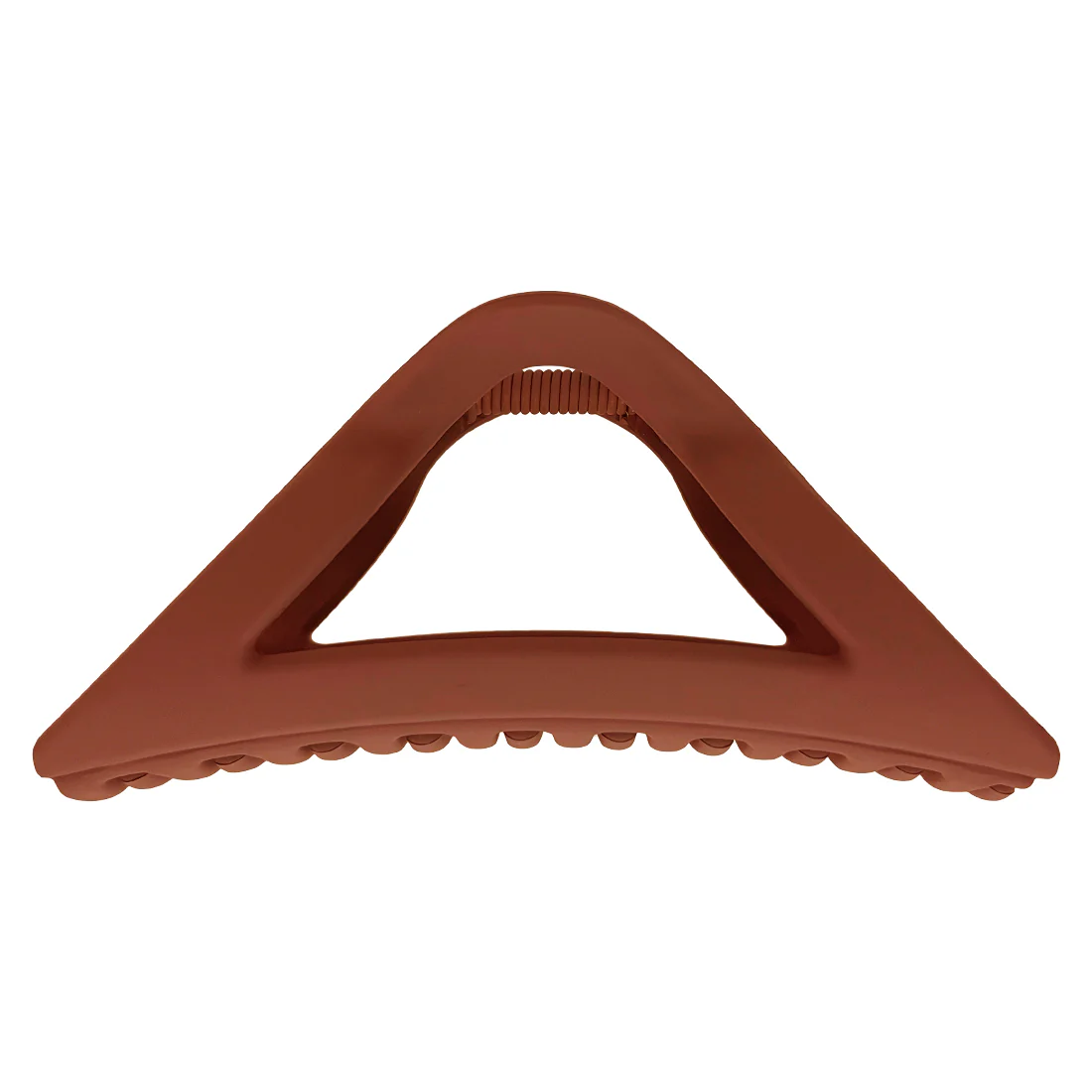 Ullu Ruby Hair Claw <br>Size: 11.5 x 5.5 x 4.7cm <br>Matte Burnt Orange