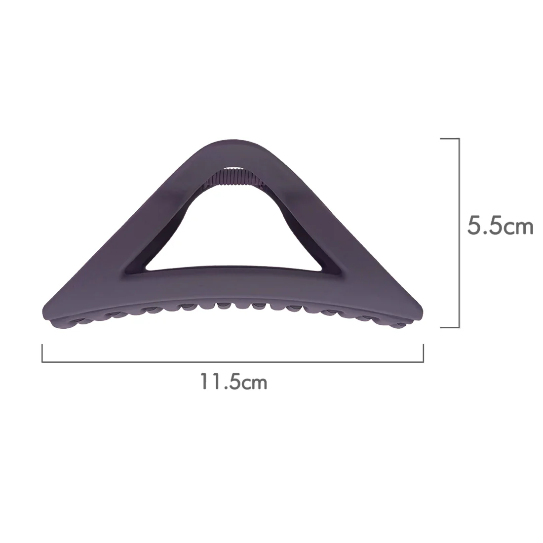 Ullu Ruby Hair Claw <br>Size: 11.5 x 5.5 x 4.7cm <br>Matte Mauve - Image 4