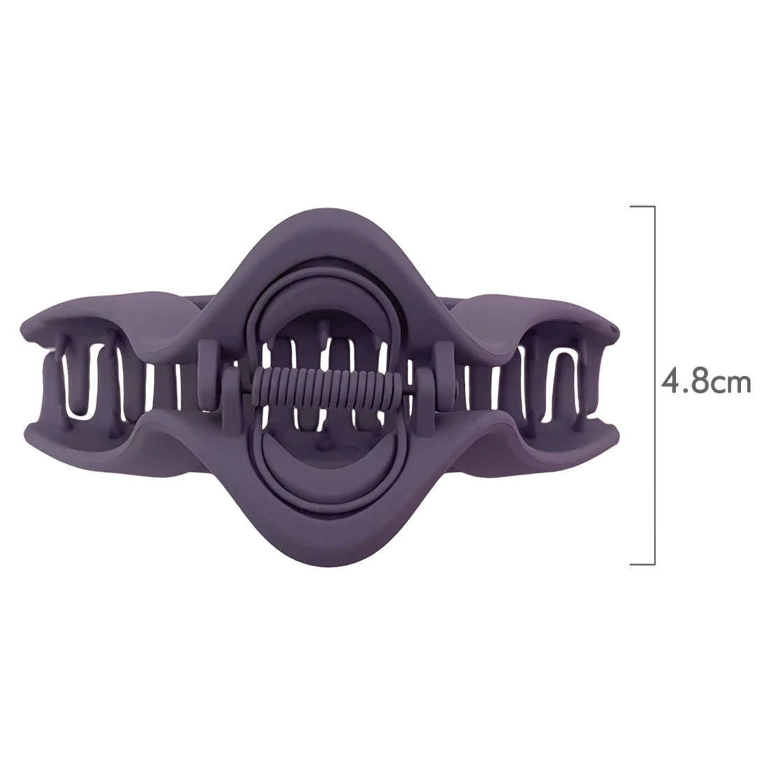 Ullu Ruby Hair Claw <br>Size: 11.5 x 5.5 x 4.7cm <br>Matte Mauve - Image 5
