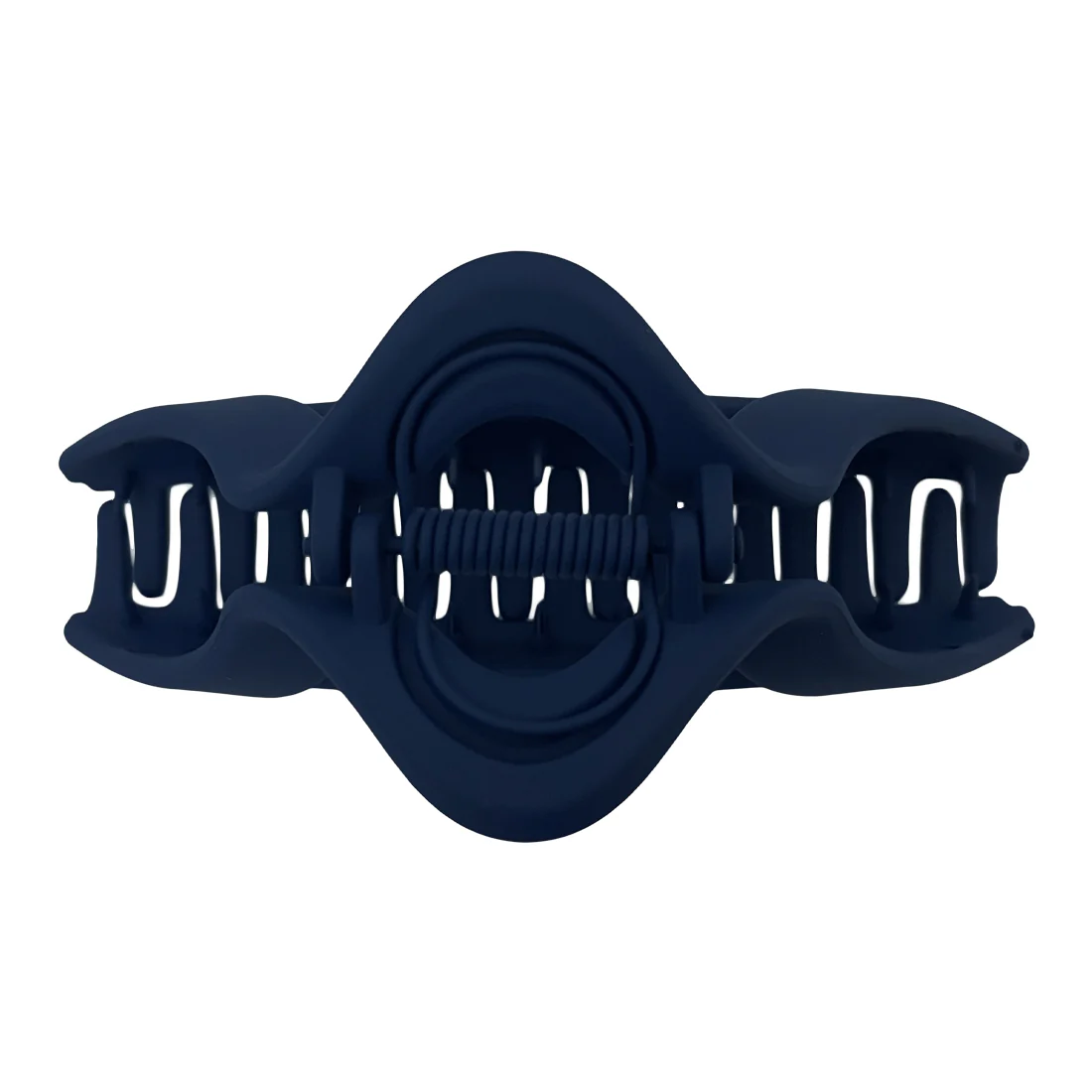 Ullu Ruby Hair Claw <br>Size: 11.5 x 5.5 x 4.7cm <br>Matte Navy - Image 2