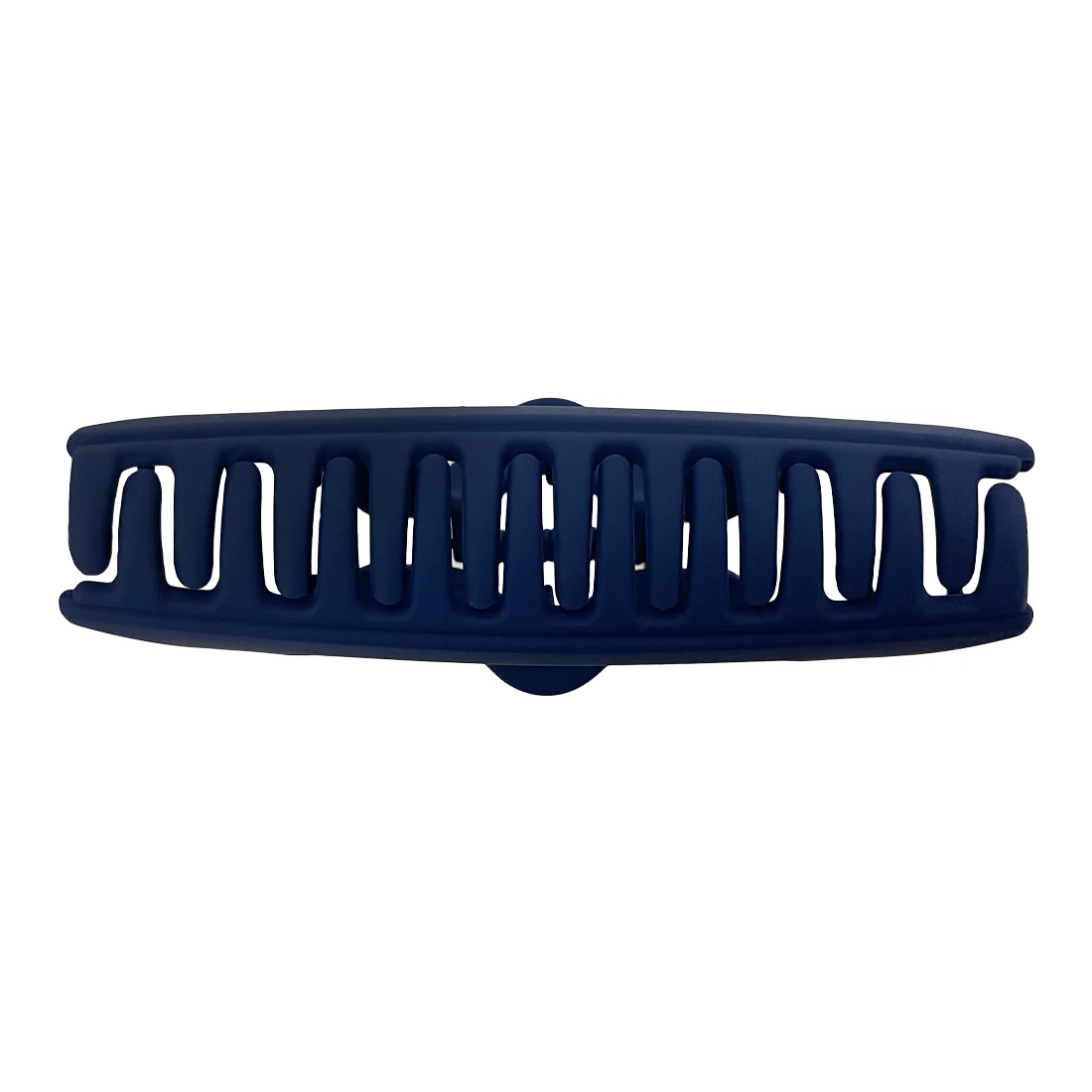 Ullu Ruby Hair Claw <br>Size: 11.5 x 5.5 x 4.7cm <br>Matte Navy - Image 3