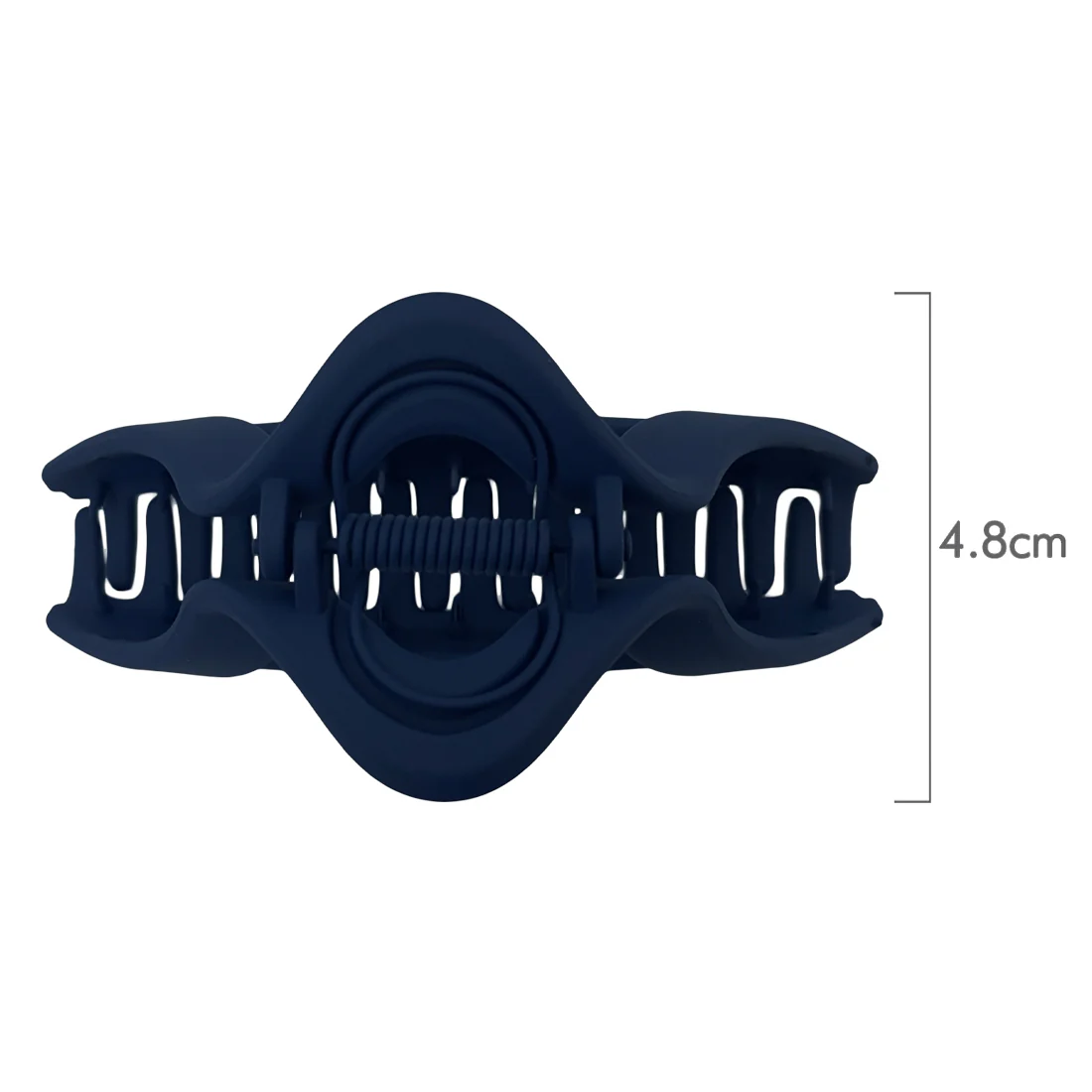 Ullu Ruby Hair Claw <br>Size: 11.5 x 5.5 x 4.7cm <br>Matte Navy - Image 5
